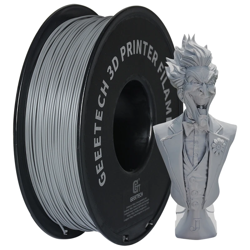 Geeetech 3d printer Filament Silk PLA PETG ABS 1kg 1.75mm Precise diameter ,Tangle-Free, 3D Printing Materials, Vacuum pack polystyrene 3d printing 3D Printing Materials