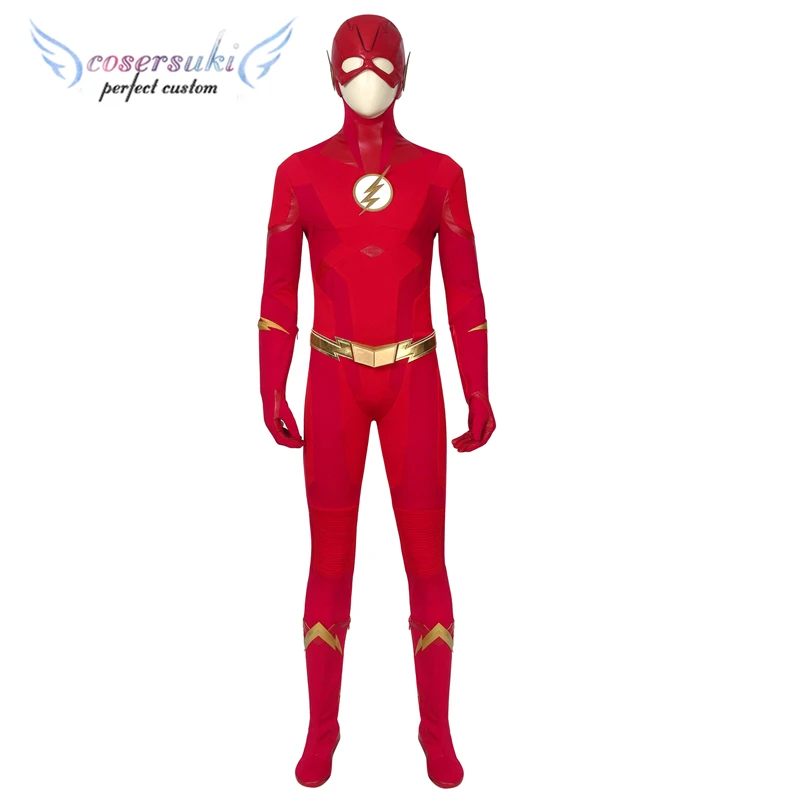 

The Flash Season 5 Barry Allen Cosplay Costumes Stage Performance Clothes , Perfect Custom for You !