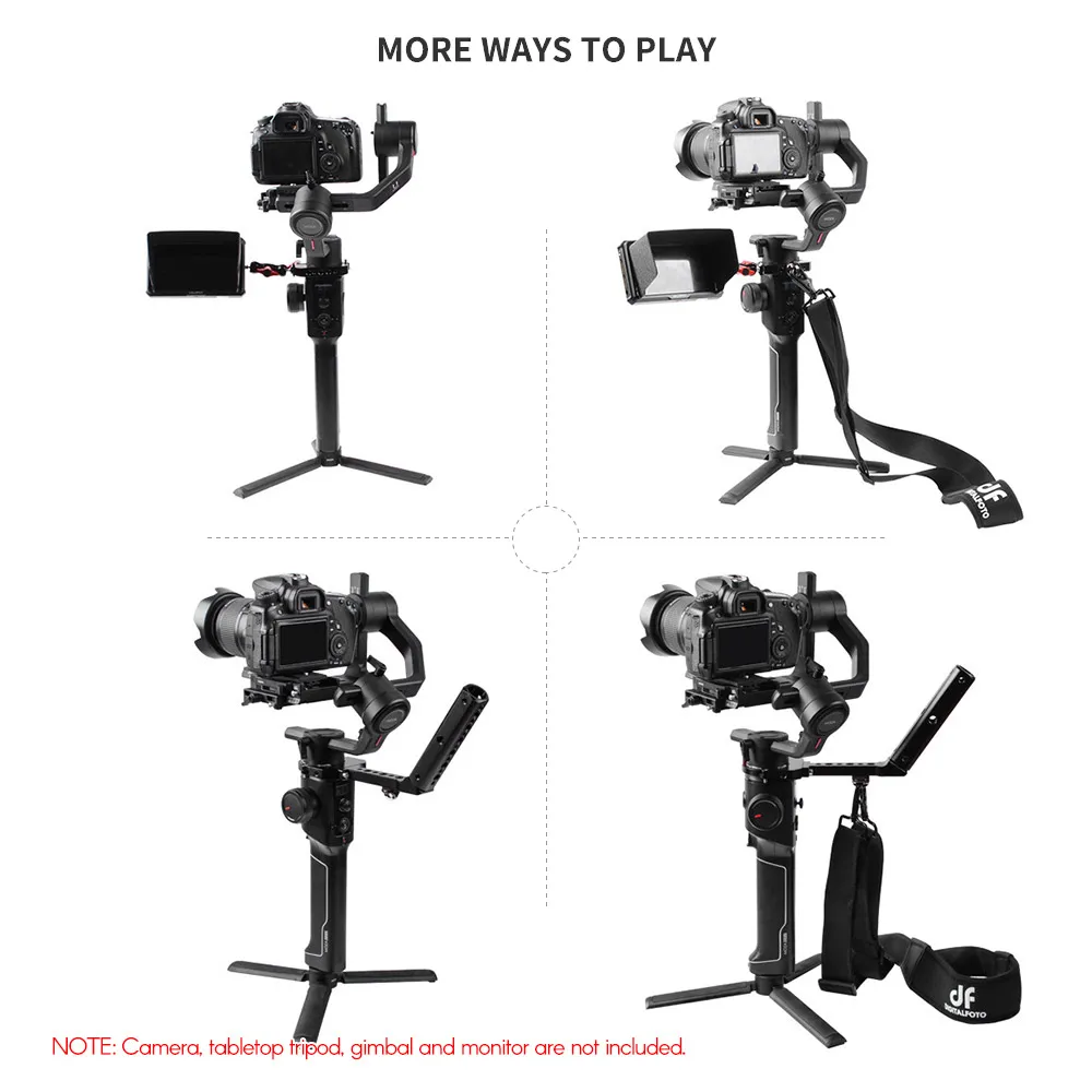 DF DIGITALFOTO TERMINATOR AIR2 универсальная ручка с ручным ремешком для Moza Air 2 Zhiyun Crane