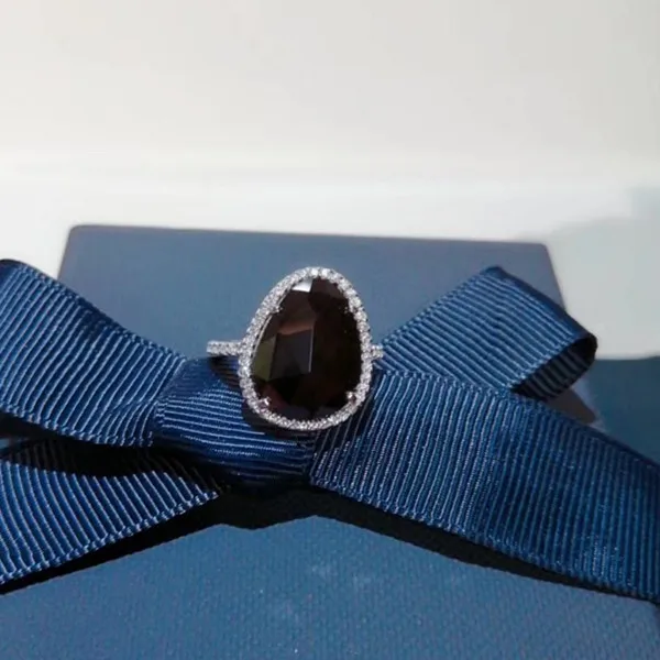 

Designer Fashion 925 Sterling Silver Jewelry 3A Cubic Zirconia Party Ring