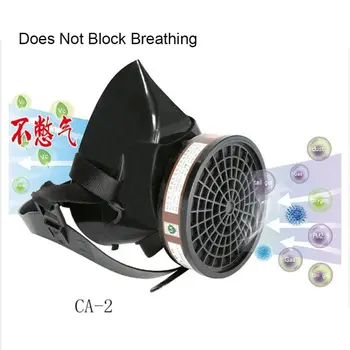 

Half Face Respirator Dust Gas Mask for Painting Spray Pesticide Chemical Smoke