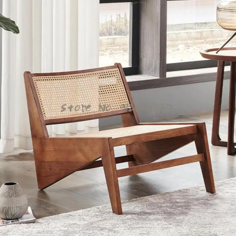 Homestay Wicker Chair Single Sofa Chandigarh Designer Retro Coffee Shop Hotel Lounge | Мебель