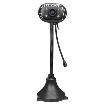 

High Flexible Web Camera Online Class 480P HD Camera with Microphone Live Streaming Webcam JR Deals
