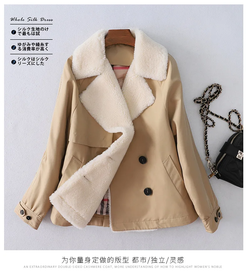 Fashion Khaki Женский зимний теплый пуховик, уличный, белый, на утином пуху, двубортный, женский, 4 цвета, парка, Jaqueta Feminina - Цвет: Fashion Khaki