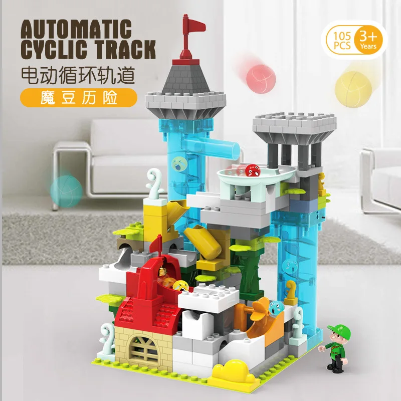 

Children ji mu zhuo Multi-functional Study Table Educational Assembled Toys Compatible Size Granule ji mu zhuo Toy Table