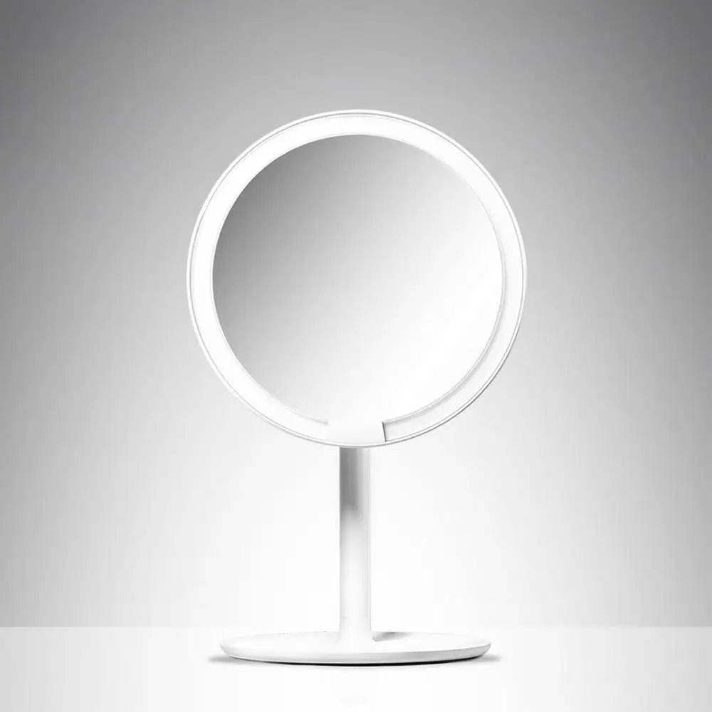 Xiaomi AMIRO AML004 макияж зеркало перезаряжаемый светодиодный с регулируемой яркостью HD макияж дневной свет зеркало Mijia макияж зеркало косметика