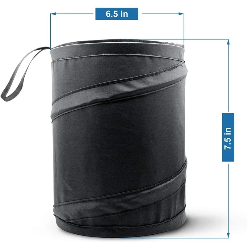 Folding Trash Can Bag For Car Storage Busket Oxford Fabric Rubbish Container Waste Organizer Holder Universal Garbage Can Bin
