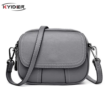 

KYIDER Women Shoulder Bag Fashion High Quality Crossbody Messenger Bags Designer PU Leather Handbag Female Bag Bolsa Feminina