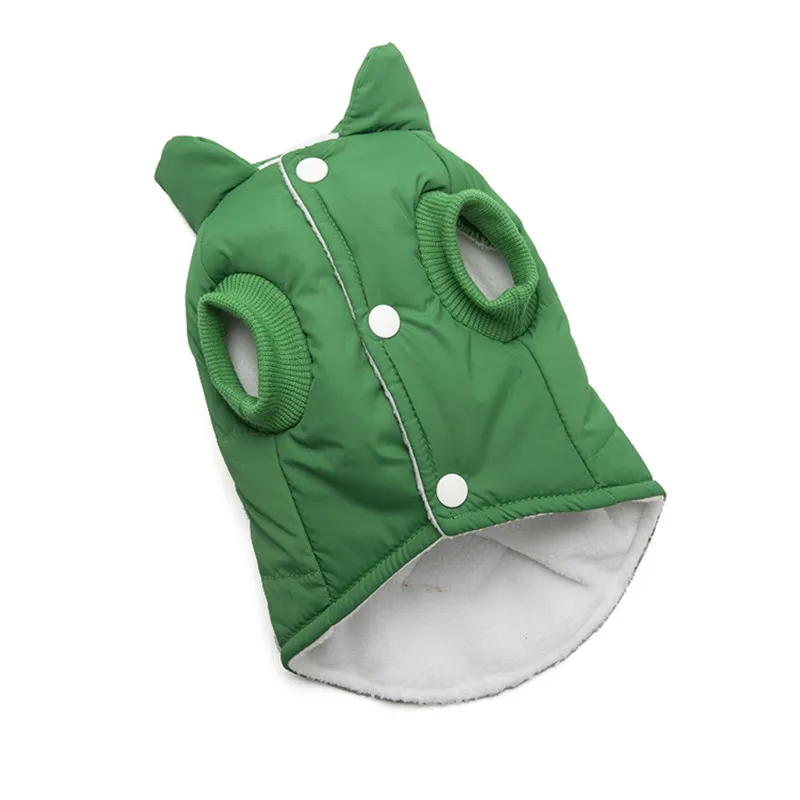 4 цвета пальто для маленьких собак такса Чихуахуа зимняя хлопковая куртка одежда