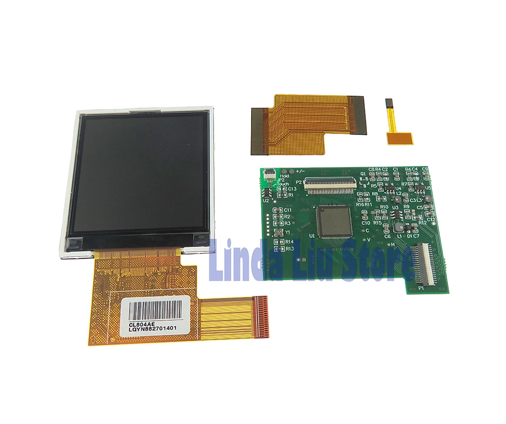 Backlight LCD Screen para GBC NGPC Console,