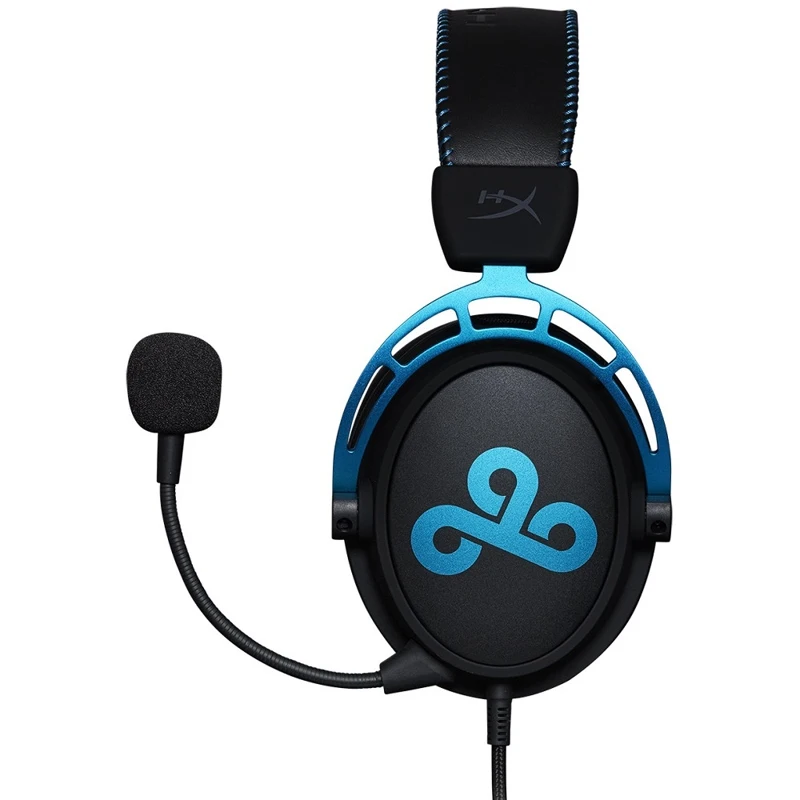 Гарнитура HyperX Cloud Alpha Cloud9 Edition 13-27000 Гц, 65 Ом, 98 дБ, 50-18000 Гц,-43 дБ, 2.2 кОм, цвет: черный/синий