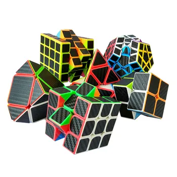 ZCUBE 9 rodzajów naklejki z włókna węglowego prędkość magiczna kostka 2 #215 2 3 #215 3 4 #215 4 5 #215 5 Skew Kilominx Megaminxeds Dodecahedron Mastermorphix Cube tanie i dobre opinie 5-7 lat CN (pochodzenie) Mini Puzzle cube 2x2 3x3 4x4 5x5 Skew Kilominx Megaminxeds Dodecahedron Mastermorphix Z tworzywa sztucznego
