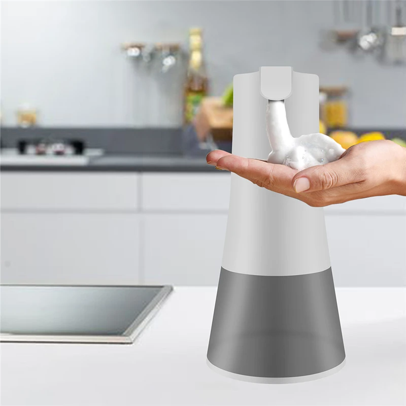 

Fully Auto Liquid Foaming Soap Dispenser Smart Seneor Touchless USB Rechargeable Hand Washer Sanitizer for Family Antibacterial