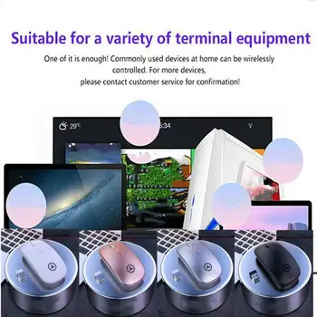 

USB Wireless Mouse 1600DPI Receiver Optical Computer Mouse 2.4GHz Ergonomic Mice For Laptop PC Sound Silent Mouse Computer 2020