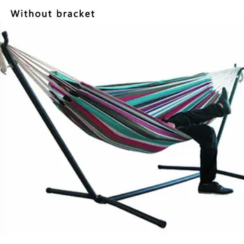 

Single Double Hammock Without Bracket Thicken Widened Canvas Indoor Hammock Camping Sleeping Outdoor Supplies