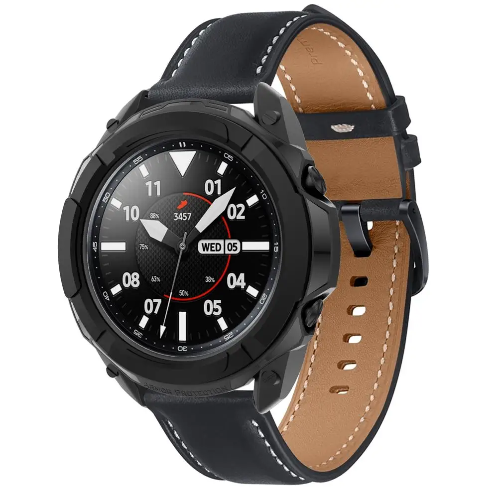 Premium PC Cover Smart Watch Case Shell with Bezel Ring Protector Frame