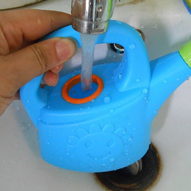 1 Pc Kids Summer Beach Toys Cute Flower Design Baby Watering Can Seaside Kids Play Water Games Tool Kids Outing Supplies 5