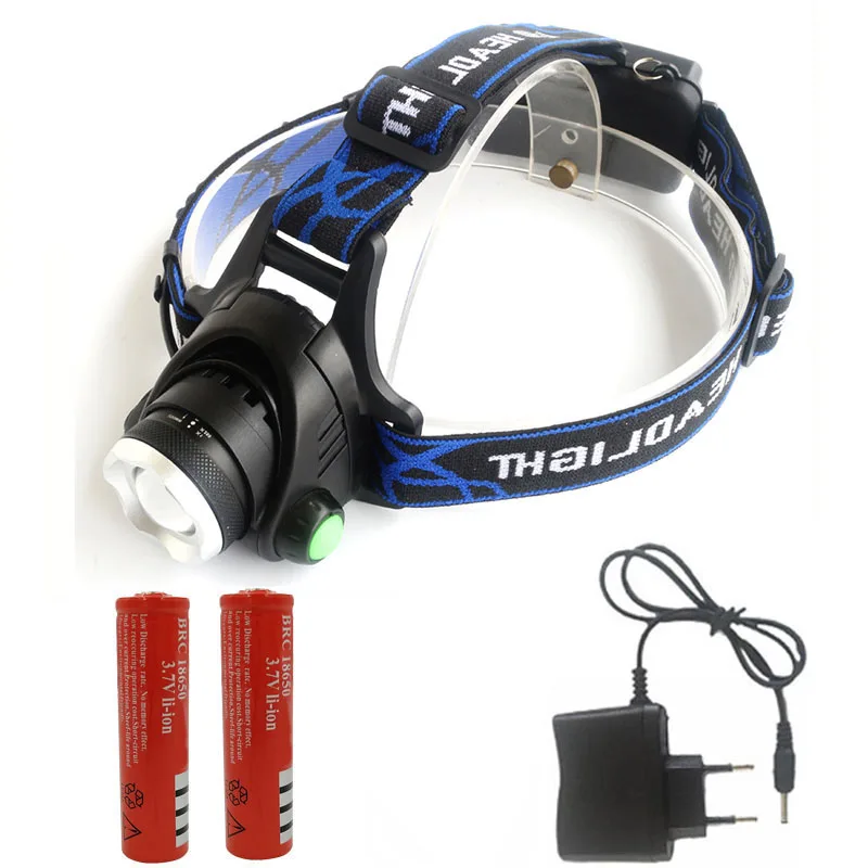 Litwod Z40 XLamp XHP70 светодиодный налобный фонарь мощная фара зум объектив 18650 перезаряжаемая батарея Головной фонарь - Испускаемый цвет: Package G