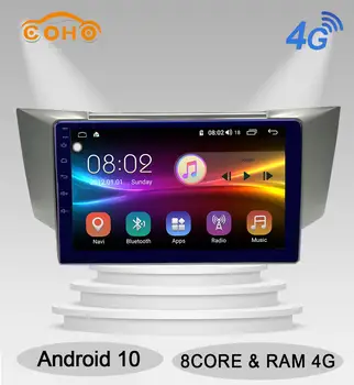 

RX330 9inch Android 10.0 4+64G Octa-Core Car Dvd Android Radio For Lexus RX330 RX350 RX400H
