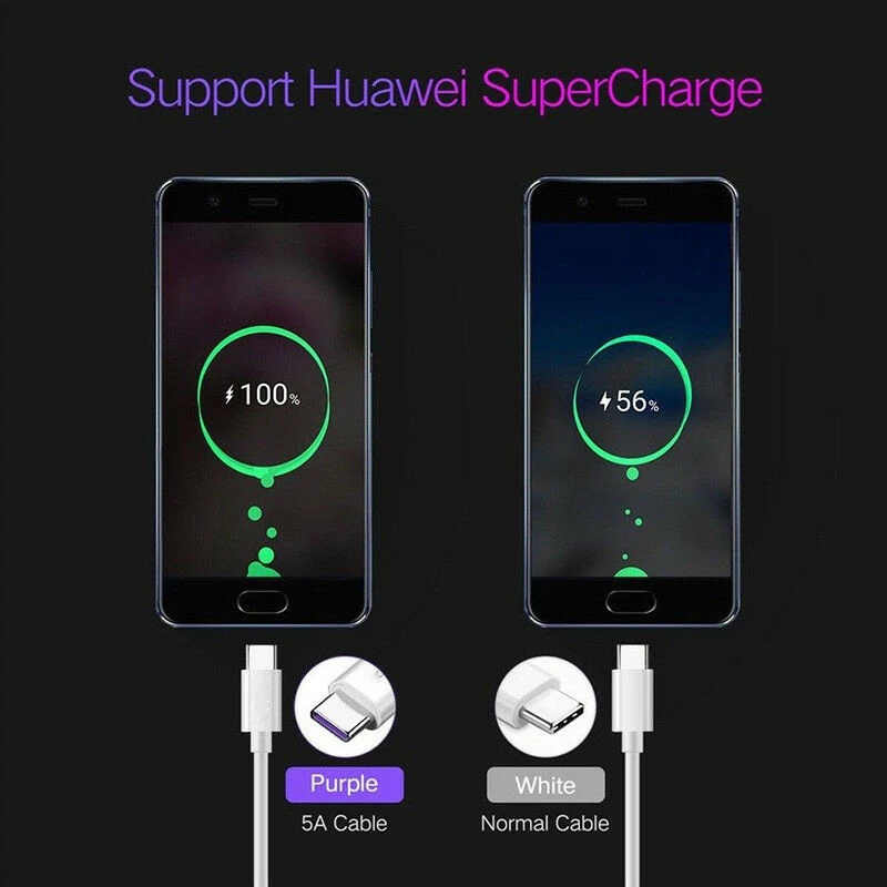 5A SuperCharge кабель USB C кабель зарядное устройство Шнур быстрое зарядное устройство для HuaWei mate 9 Pro 10 P10 Plus Honor Note 10 type C USB кабель для передачи данных