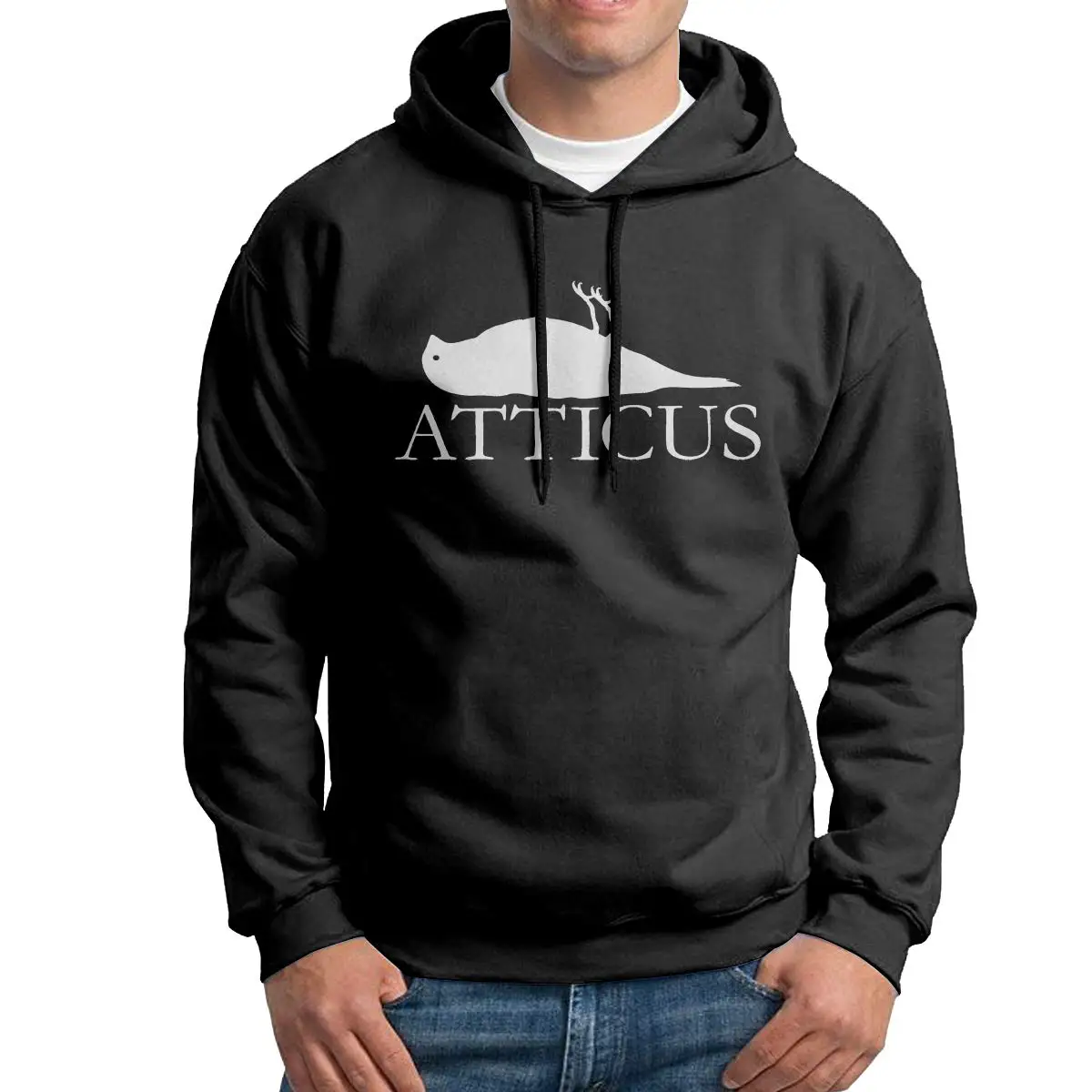 Мужская классическая толстовка Atticus зимняя уличная одежда спортивная Без
