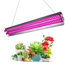 Светодиодный светильник для роста с вилкой EU/US, полноспектральная лампа для роста, парник, гидропонная комнатная растительная лампа для рассады овощей и цветов