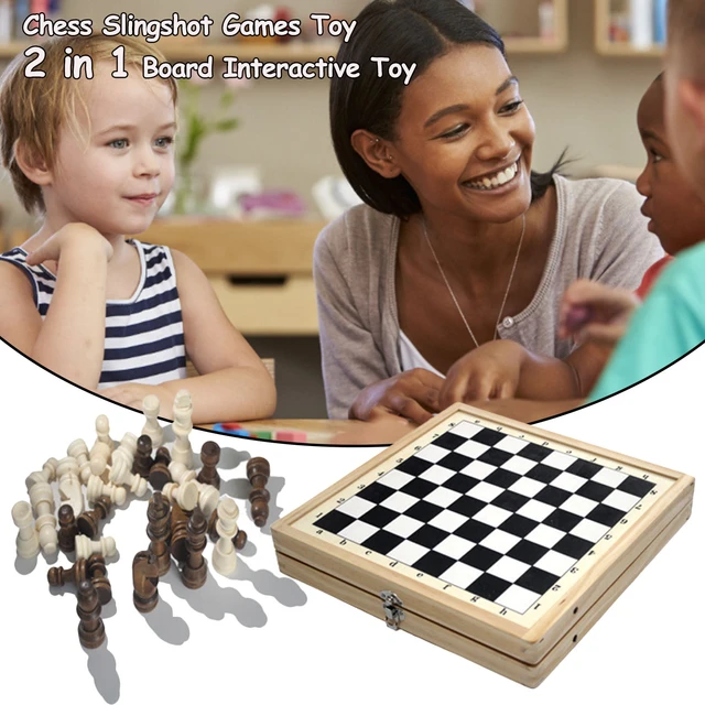 Chessgames Toy 2 In 1 Board Interactive Toy Quick Sling Hockey Game For  Children And Adults Playing At Home School - Chess Games - AliExpress