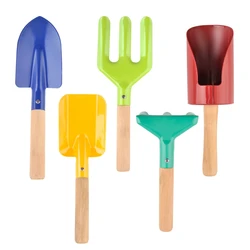 Mini ensemble d'outils de jardinage pour enfants, Kit de plantation de jardin pour enfants, outils de jardinage, jouets 5 pièces 