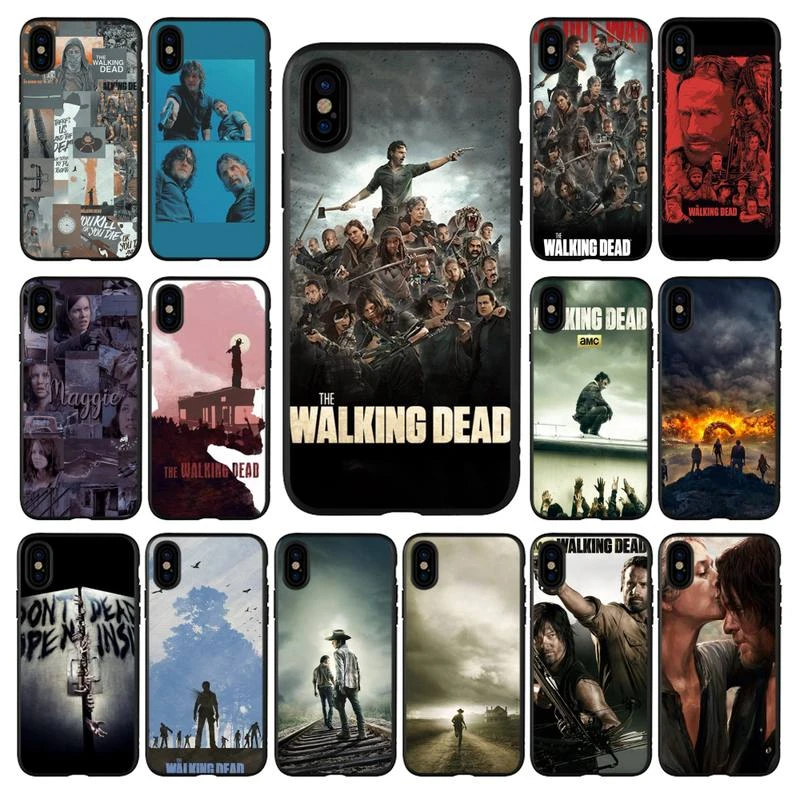 YNDFCNB the walking dead Phone Case for iphone 13 11 12 pro XS MAX 8 7 6 6S Plus X 5S SE 2020 XR cover cute iphone 8 cases