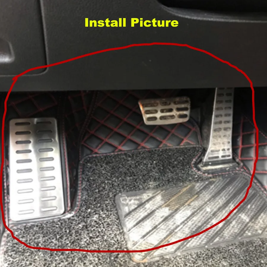Накладка на Педаль AT MT для Hyundai Sonata SantaFe Mistra Tucson IX35 i40 Elantra Kia Sorento Sportage Optima K3 K4 K5