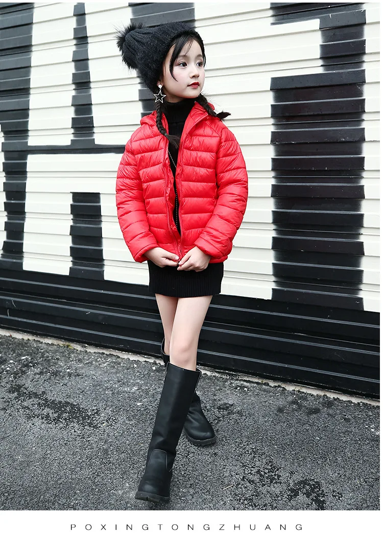 Children's Winter Jackets Boys Duck Down Jackets For Boys Warm Kids Girls Down Outerwear Coat Cotton-padded jacket