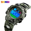 SKMEI Children LED Electronic Digital Watch Stop Watch Clock 2 Time Kids Sport Watches 50M Waterproof Wristwatch For Boys Girls 1