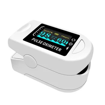 

Finger Pulse Oximeter Heart Rate Blood Oxygen Saturation Monitor Detector