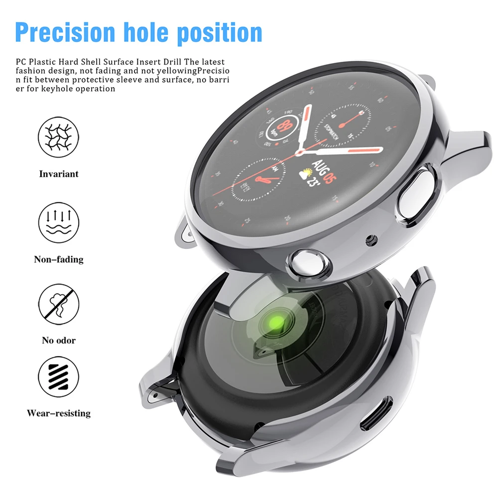 Чехол для защиты экрана Samsung Galaxy Watch Active 2 40 мм 44 защитный чехол с полным покрытием
