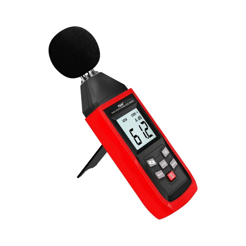 30-130dB Мини цифровой Звуковой Измеритель децибел аудио детектор Высокая точность ЖК-подсветка Регулируемые режимы Профессиональный шум Meas