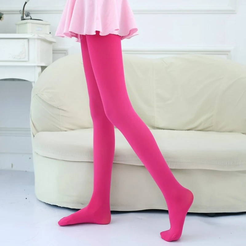 Halloween Cosplay Children Solid Color Pantyhose Stockings Baby Boys Girls Christmas Tights Kids Masquerade Party Costum G99C