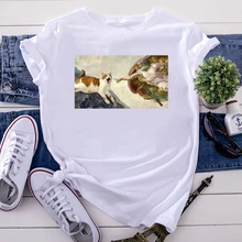 Best Price Funny Cute Cat Cartoon Image Printing T-Shirt For Women Harajuku Gothic Woman Tshirt High Quality Punk Style Women Clothing Best Price Funny Cute Cat Cartoon Image Printing T-Shirt For Women Harajuku Gothic Woman Tshirt High Quality Punk Style Women Clothing