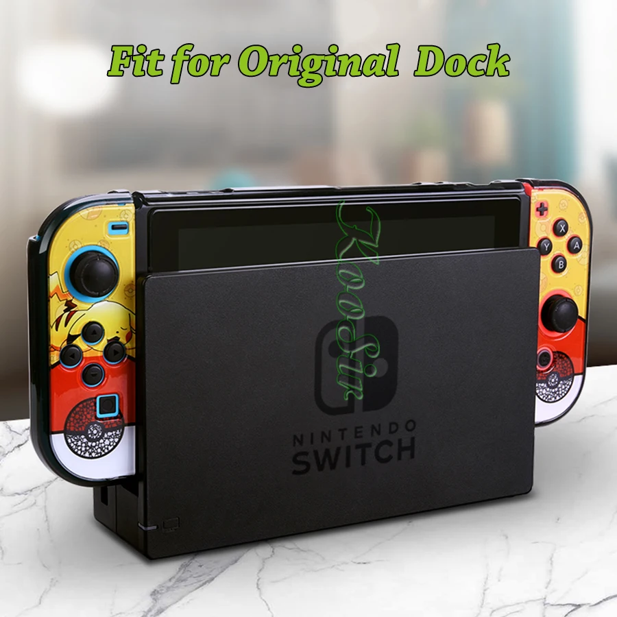 Защитный цветной чехол-накладка для консоли Nintendo doswitch, чехол-накладка для Nitendo Switch PokeBall