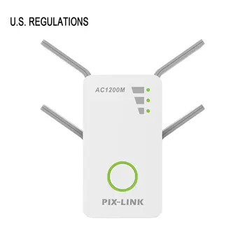 

Ac1200m Dual-band Commercial Wireless Router Wireless Wifi Repeater Signal Enhanced Through-wall Amplifier Home 100M