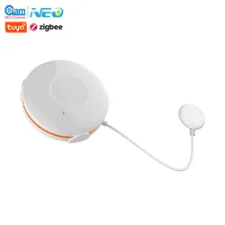 ZigBee Alarm Water Leakage Alarm Independent WIFI Water Leak Sensor Detector Flood Alert Overflow Security Alarm System