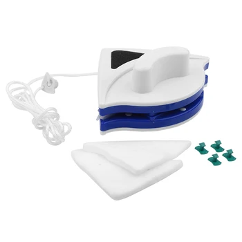 

Plastic Double Side Window Glass Cleaning Tool Magnetic Useful Glass Surface Wiper Brush solid anti-drop Strong absorption force