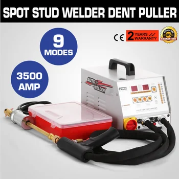 Cheap 3500AMP GYS 2700A 230V Vehicle Panel Spot Puller Dent Spotter Stud Active Welder EU Freeshipping