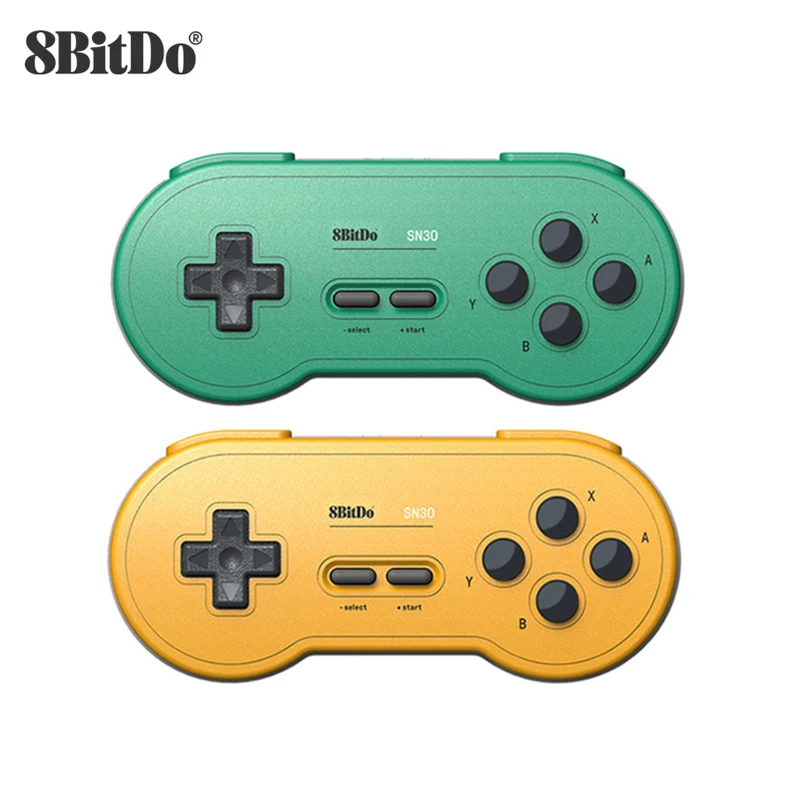 Беспроводной Bluetooth контроллер 8bitdo SN30 радужного цвета для геймпада Nintendo Switch Android