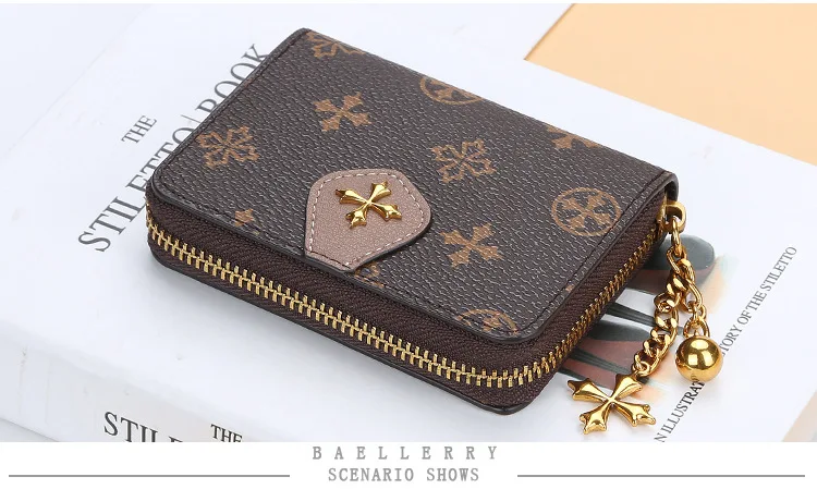 Baellerry 1 шт. визитница из искусственной кожи держатель для кредитных карт Женская молния карман карта унисекс чехол дропшиппинг