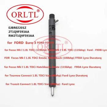 

ORLTL Original Injector EJBR02201Z (2T1Q9F593AA RM2T1Q9F593AA) EJBR0 2201Z For FORD Euro 3 Focus Mk I 1.8L TDCi (115bhp)