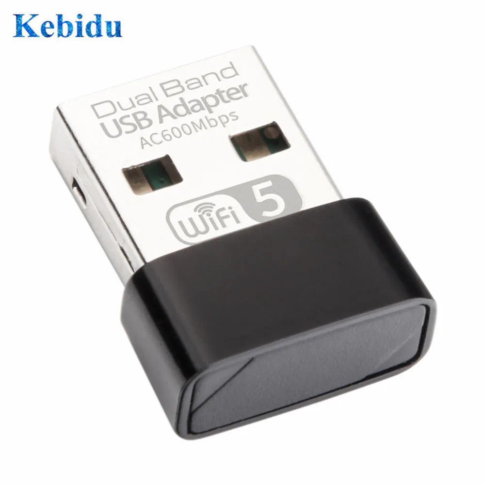 Realtek RTL8811 600 Мбит/с USB WiFi адаптер Антенна двухдиапазонный 2 4 + 5 8 ГГц ПК сетевая карта