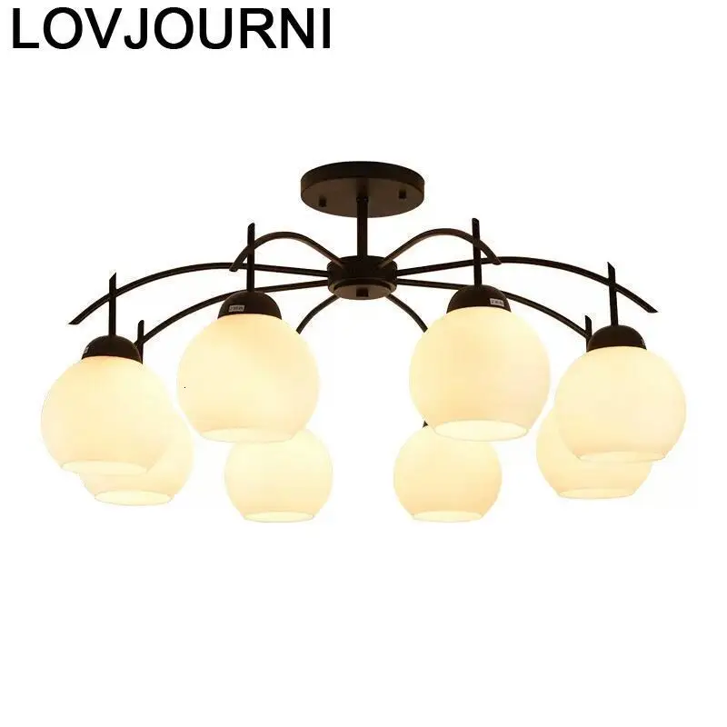 Home Lighting Luminaire Industrial Decor For Living Room Light Luminaria Teto Lampara De Techo Plafonnier Ceiling Lamp | Лампы и