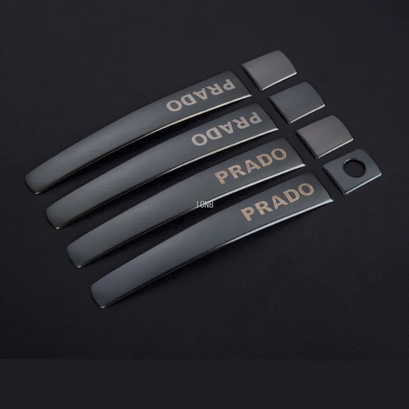 Нержавеющая сталь внешний дверные ручки крышки Накладка для Toyota Land Cruiser Prado 150 2010 2011 2012 2013