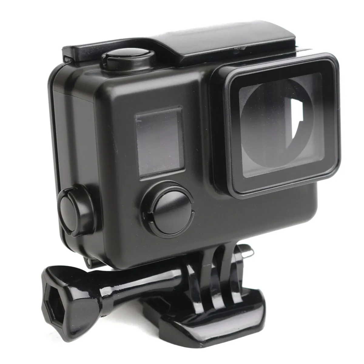 Рамка для камер Go Pro. Аксессуары Корпус защитный чехол для GoPro Hero 3+ 4 Спортивная камера+ защита объектива