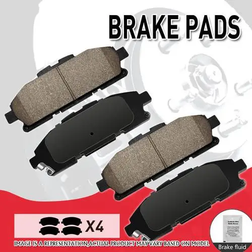 

Rear Ceramic Brake Pads Fit V8 2011-2015 2016 2017 Jeep Grand Cherokee Durango